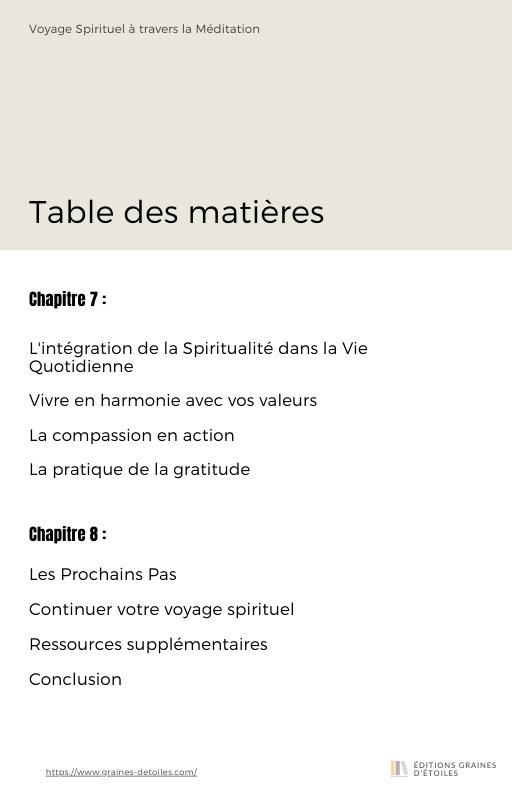 Ebook À la Découverte de Soi Un Voyage Spirituel à travers la Méditation