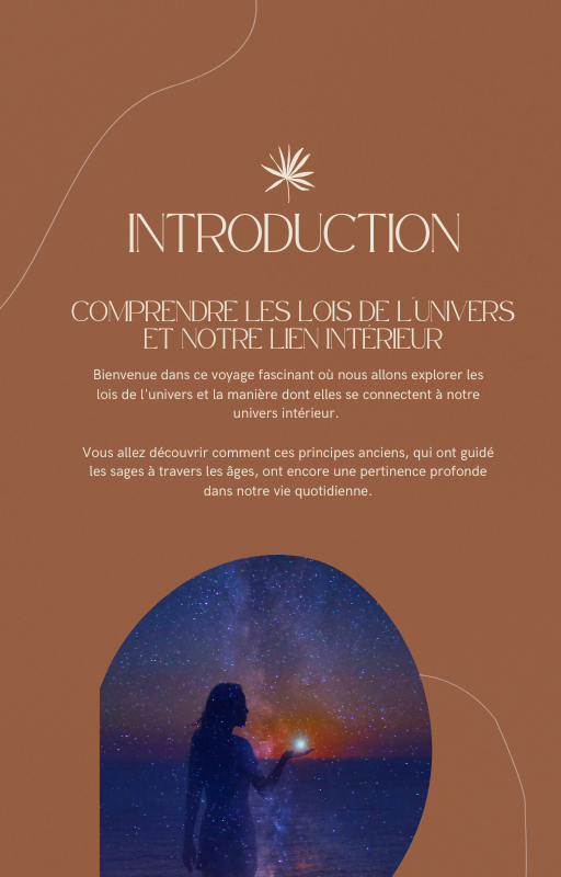 Ebook Les 14 Lois de l'Univers, "Maîtrisez Votre Univers Intérieur pour Transformer Votre Réalité"
