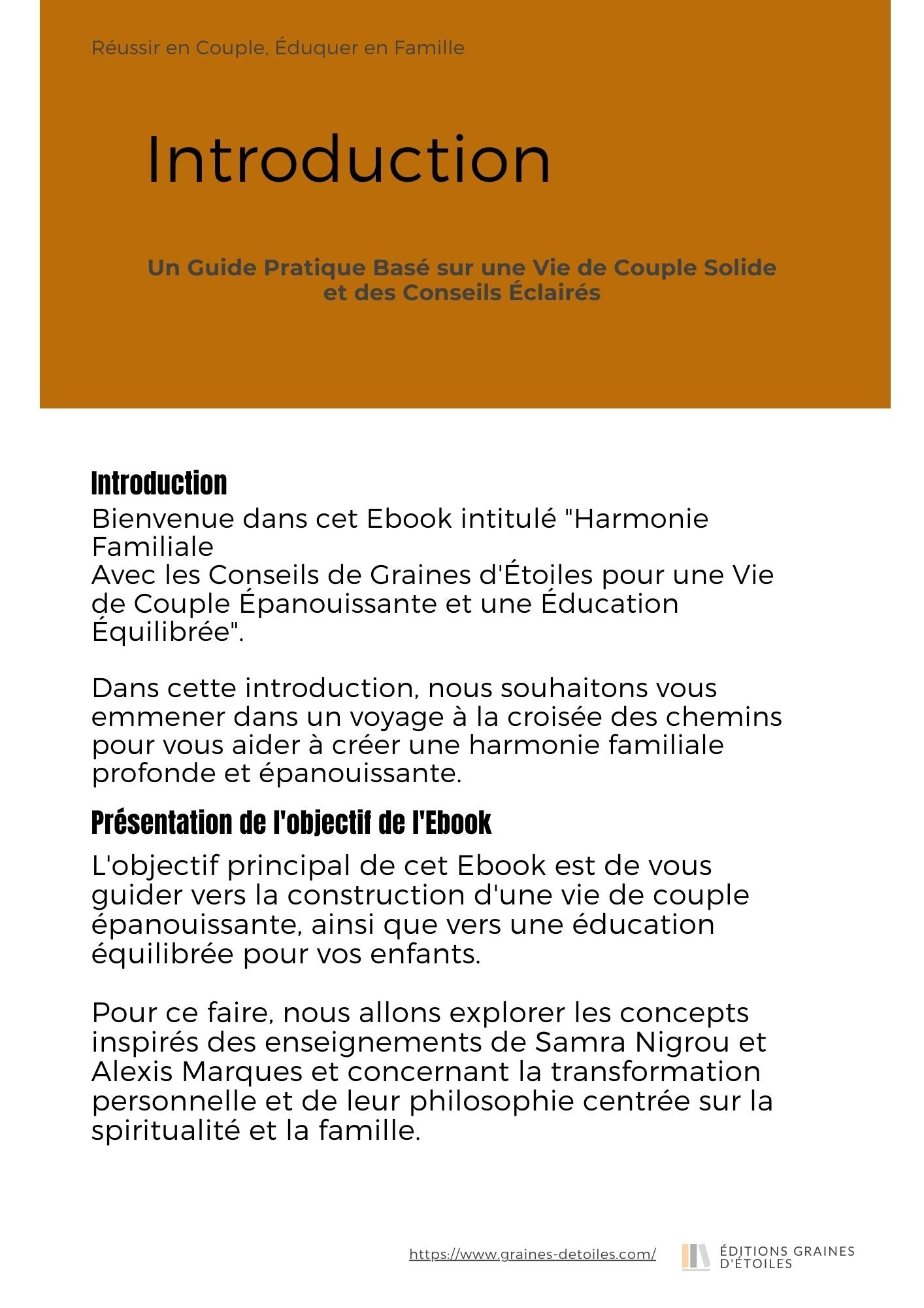 HARMONIE FAMILIALE  "Réussir en Couple, Éduquer en Famille"