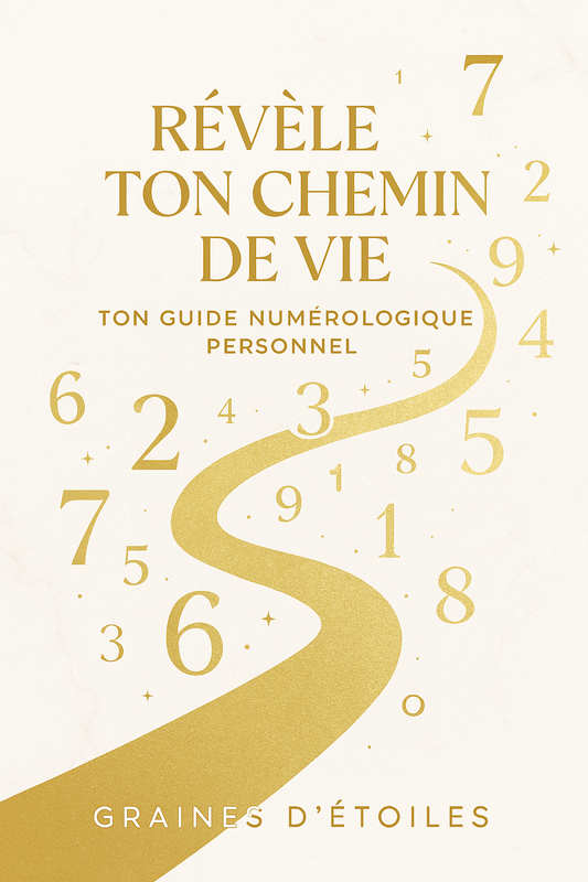 EBOOK sur Mesure en NUMÉROLOGIE Révèle Ton Chemin de Vie, Ton Guide Numérologique Personnel